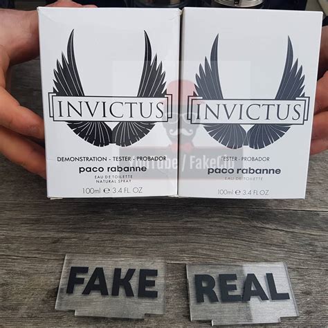 invictus perfume real vs fake|Fake vs Real Paco Rabanne Invictus Tester Perfume 100 ml.